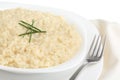 Traditional italian dish - risotto- isolated
