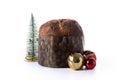 Traditional Italian Panettone Royalty Free Stock Photo