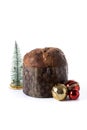 Traditional Italian Panettone Royalty Free Stock Photo