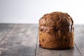 Traditional Italian Panettone Royalty Free Stock Photo