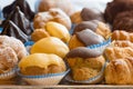 Traditional italian pastries Royalty Free Stock Photo