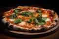 traditional italian pizza, made with homemade dough and locally sourced ingredients