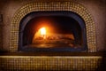Traditional Italian pizza oven Royalty Free Stock Photo