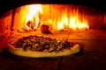 Traditional Italian pizza oven Royalty Free Stock Photo