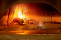 Traditional Italian pizza oven Royalty Free Stock Photo