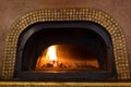 Traditional Italian pizza oven