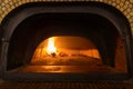 Traditional Italian pizza oven