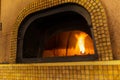 Traditional Italian pizza oven