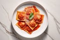 traditional italian ravioli, homemade comfort food