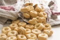 Traditional Italian Tarallucci snack Royalty Free Stock Photo