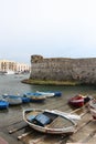 Traditional Italy. Old port of Gallipoli, Salento, Italy