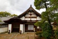 Traditional Japanese architecture in the Byodoin Complex at the city of Uji, Kyoto Royalty Free Stock Photo
