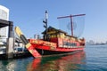 Traditional Japanese boat at Tokyo