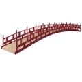 Traditional Japanese bridge vector art