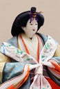 Traditional Japanese doll Royalty Free Stock Photo