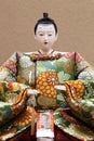 Traditional Japanese doll Royalty Free Stock Photo