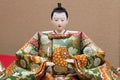 Traditional Japanese doll Royalty Free Stock Photo