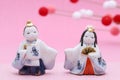 Traditional Japanese dolls for Hinamaturi festival