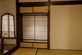 Traditional japanese edo period house room at Kyoto Royalty Free Stock Photo