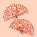 Traditional japanese fans