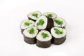 Traditional Japanese food Sushi Royalty Free Stock Photo