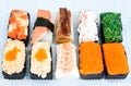 Traditional Japanese food Sushi Royalty Free Stock Photo