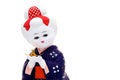 Traditional Japanese Hakata girl doll Royalty Free Stock Photo