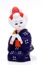 Traditional Japanese Hakata girl doll Royalty Free Stock Photo