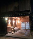 Traditional Japanese house Kanazawa Royalty Free Stock Photo