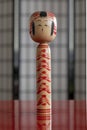 Traditional Japanese kokeshi doll Royalty Free Stock Photo