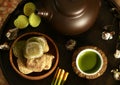 traditional japanese matcha tea Royalty Free Stock Photo