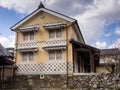 Traditional Japanese merchant house Royalty Free Stock Photo