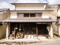 Traditional Japanese merchant house Royalty Free Stock Photo