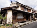 Traditional Japanese merchant house Royalty Free Stock Photo