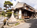 Traditional Japanese merchant house Royalty Free Stock Photo