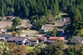 Traditional Japanese old village in Shirakawa Royalty Free Stock Photo