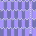 Traditional Japanese pattern, plumage of arrows from bird feathers, colorful tiles on roofs of houses. Seamless vector