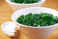 Traditional Japanese soup made of seaweed wakame Royalty Free Stock Photo