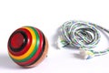 Traditional Japanese Spinning Top Royalty Free Stock Photo