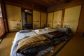 Traditional Japanese style room & x28;Ryokan& x29; Royalty Free Stock Photo