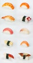 Traditional japanese sushi Royalty Free Stock Photo