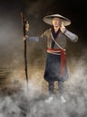 Traditional Japanese Wise Man Royalty Free Stock Photo
