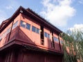 Traditional Japanese wooden house