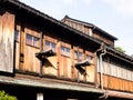 Traditional Japanese wooden house