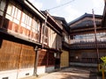 Traditional Japanese wooden houses