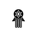 traditional Jewish sacred icon. Element of hanukkah icon for mobile concept and web apps. Detailed traditional Jewish sacred icon