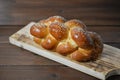 Traditional Jewish sweet Challah bread Royalty Free Stock Photo