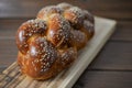 Traditional Jewish sweet Challah bread Royalty Free Stock Photo