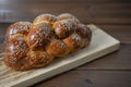 Traditional Jewish sweet Challah bread Royalty Free Stock Photo