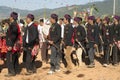 Traditional Jingpo Men at Dance